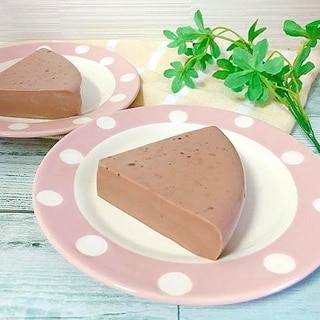 チョコプリンのような「ミロ寒天」